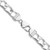 Sterling Silver 10.3mm D/C Square Curb Chain - QF-2D3CA234-5682