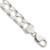 Sterling Silver 10.3mm D/C Square Curb Chain - QF-BB3B4639-8199