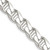 Sterling Silver 10.8mm D/C Flat Anchor Curb Chain - QF-5C4601A2-7012