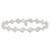 Sterling Silver 10inch Fancy Polished Anklet - QG-B8A0E0D6-6307