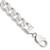 Sterling Silver 11.0mm Pav‚ Curb Chain - QC-BAE40054-2104
