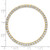 14k 3 carat Lab Grown Diamond VS/SI+ G+ Complete Circle Chain Slide Pendant - PM-F9B508F3-5518