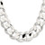 Sterling Silver 15.75mm Concave Beveled Curb Chain - QC-8827C7D3-7274