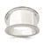 Sterling Silver 15mm Tapered Ring - QR-4E46457A-2113