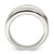 Sterling Silver 15mm Tapered Ring - QR-4E46457A-2113