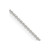 Sterling Silver 1mm 8 Sided D/C Cable Chain w/4in ext.