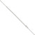 Sterling Silver 1mm Cable Chain w/4in ext. - QC-CE6F6FD2-2557