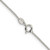 Sterling Silver 1mm Round Box Chain - QH-70B7748F-9599
