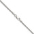 Sterling Silver 2.0mm 8 Sided D/C Double Spiga Chain - QD-9ED4EE4B-1337