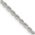 Sterling Silver 2.25mm Diamond-cut Rope Chain - QD-D8BA863A-4425