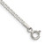 Sterling Silver 2.25mm Flat Anchor Chain Anklet - QL-FF29B00C-8284