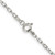 Sterling Silver 2.2mm Diamond-cut Long Link Cable Chain - QA-45AB655E-3228