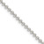 Sterling Silver 2.35mm Beaded Chain - QK-73F73E36-3074