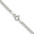 Sterling Silver 2.3mm Beveled Curb Chain - QF-049052C4-3330