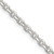 Sterling Silver 2.75mm Diamond-cut Forzantine Cable Chain - QP-0F1CC54D-1119