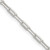 Sterling Silver 2.75mm Elongated Open Link Chain - QF-B5DB6F10-9404