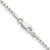 Sterling Silver 2mm Beaded Chain - QK-74346BAB-3470