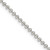 Sterling Silver 2mm Beaded Chain - QK-D3E17356-7155
