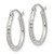 Sterling Silver 2mm Diamond Cut Hoop Earrings - QE-232C614C-2041