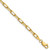 14k 3.5mm Solid Beveled Paperclip Chain - PE-6A52D2CF-5543