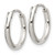 Sterling Silver 2mm Hoop Earrings - QE-EA25080F-4367