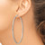 Sterling Silver 2mm Polished/Satin D/C Hoop Earrings - QE-A1DFA51E-4737