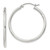 Sterling Silver 2mm Round Hoop Earrings - QE-5B204CCB-6496