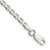 Sterling Silver 3.15mm D/C Flat Anchor Curb Chain - QF-C7395404-9210