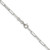 Sterling Silver 3.1mm D/C Paperclip Chain - QD-2804CF4D-3447