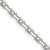 Sterling Silver 3.25mm Beveled Oval Cable Chain - QC-112ED034-2435