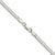 Sterling Silver 3.25mm D/C Square Curb Chain - QF-B136E75A-1268
