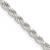 Sterling Silver 3.2mm Diamond-cut Rope Chain - QD-7F88CA6C-5684