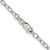 Sterling Silver 3.4mm Oval Cable Chain - QF-80FBDA91-9021