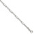Sterling Silver 3.5mm D/C Paperclip Chain - QD-0770721B-3637