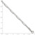 Sterling Silver 3.5mm D/C Paperclip Chain - QD-0770721B-3637