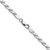 Sterling Silver 3.65mm Flat Rope Chain - QF-072F5DB1-2888