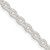 Sterling Silver 3.75mm Fancy Patterned Rolo Chain - QF-2CE375D0-9304