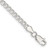 Sterling Silver 3.8mm Pav‚ Curb Chain - QC-7988F451-2265