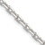 Sterling Silver 3.95mm Beveled Oval Cable Chain - QC-67607FC1-2458