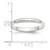 Sterling Silver 3mm Half Round Size 7 Band