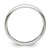 Sterling Silver 3mm Half Round Size 9 Band