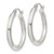 Sterling Silver 3mm Round Hoop Earrings - QE-734B18CB-3946