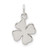Sterling Silver 4 Leaf Clover Charm - QC-6ECF2F43-4510