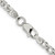 Sterling Silver 4.25mm 6 Side D/C Flat Double Curb Chain - QF-AE9011F2-3198
