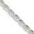 Sterling Silver 4.25mm Diamond-cut Rope Chain - QD-1209EC84-5088