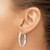 Sterling Silver 4.25x30 Hoop Earrings