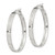 Sterling Silver 4.25x35 Hoop Earrings