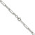 Sterling Silver 4.4mm D/C Paperclip Chain - QD-9914A231-8882