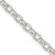 Sterling Silver 4.4mm Oval Fancy Rolo Chain - QF-8372BE1F-9108