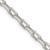 Sterling Silver 4.5mm Diamond-cut Long Link Cable Chain - QA-949951E4-1287